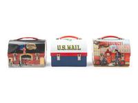 A Group of Six Themed Lunch Boxes