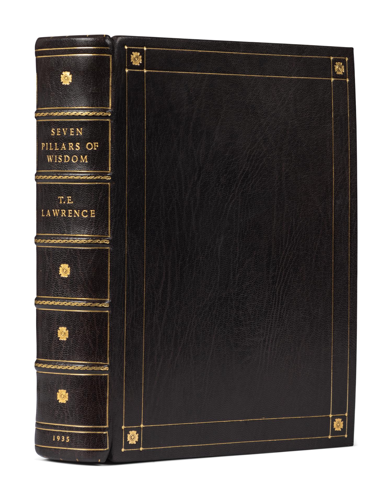 LAWRENCE, Thomas Edward (“T.E.”) (1888-1935). Seven Pillars of Wisdom a Triumph . London: Jonathan Cape, 1935.