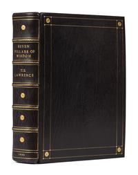 LAWRENCE, Thomas Edward (“T.E.”) (1888-1935). Seven Pillars of Wisdom a Triumph . London: Jonathan Cape, 1935.