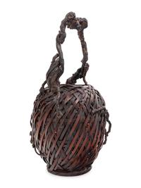 A Bamboo Flower Arranging Basket