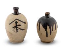 Two Japanese Pottery Storage Jars — 18TH/19TH CENTURY