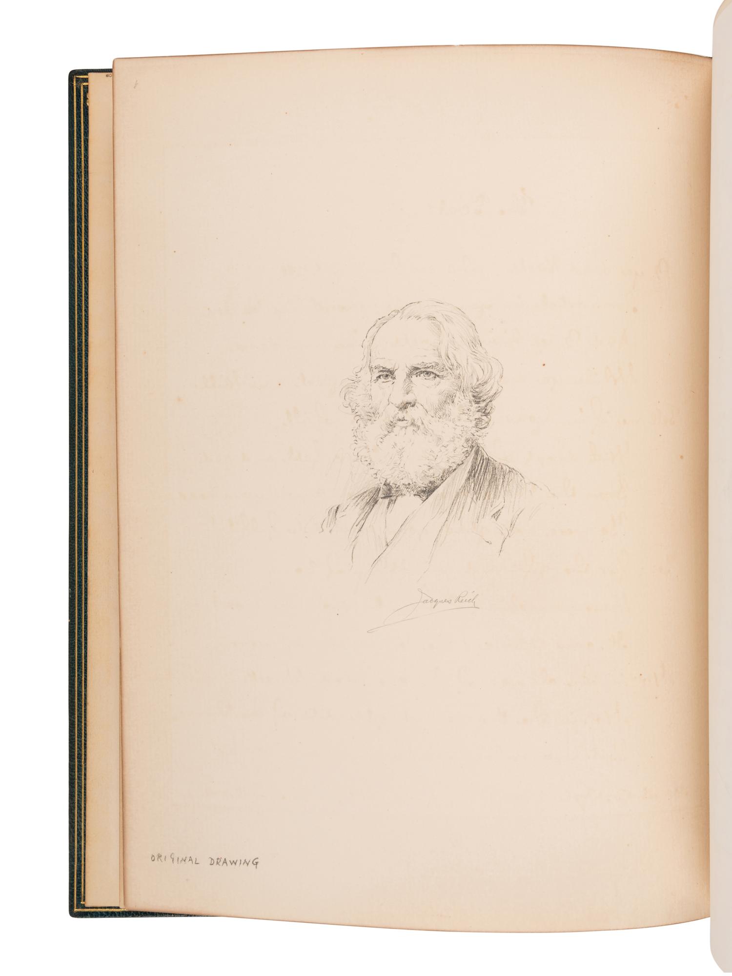 LONGFELLOW, Henry Wadsworth (1807-1882). Autograph poetic manuscript signed ("Henry W. Longfellow"), a fair copy of "The Poets", [Cambridge], 13 March 1876.