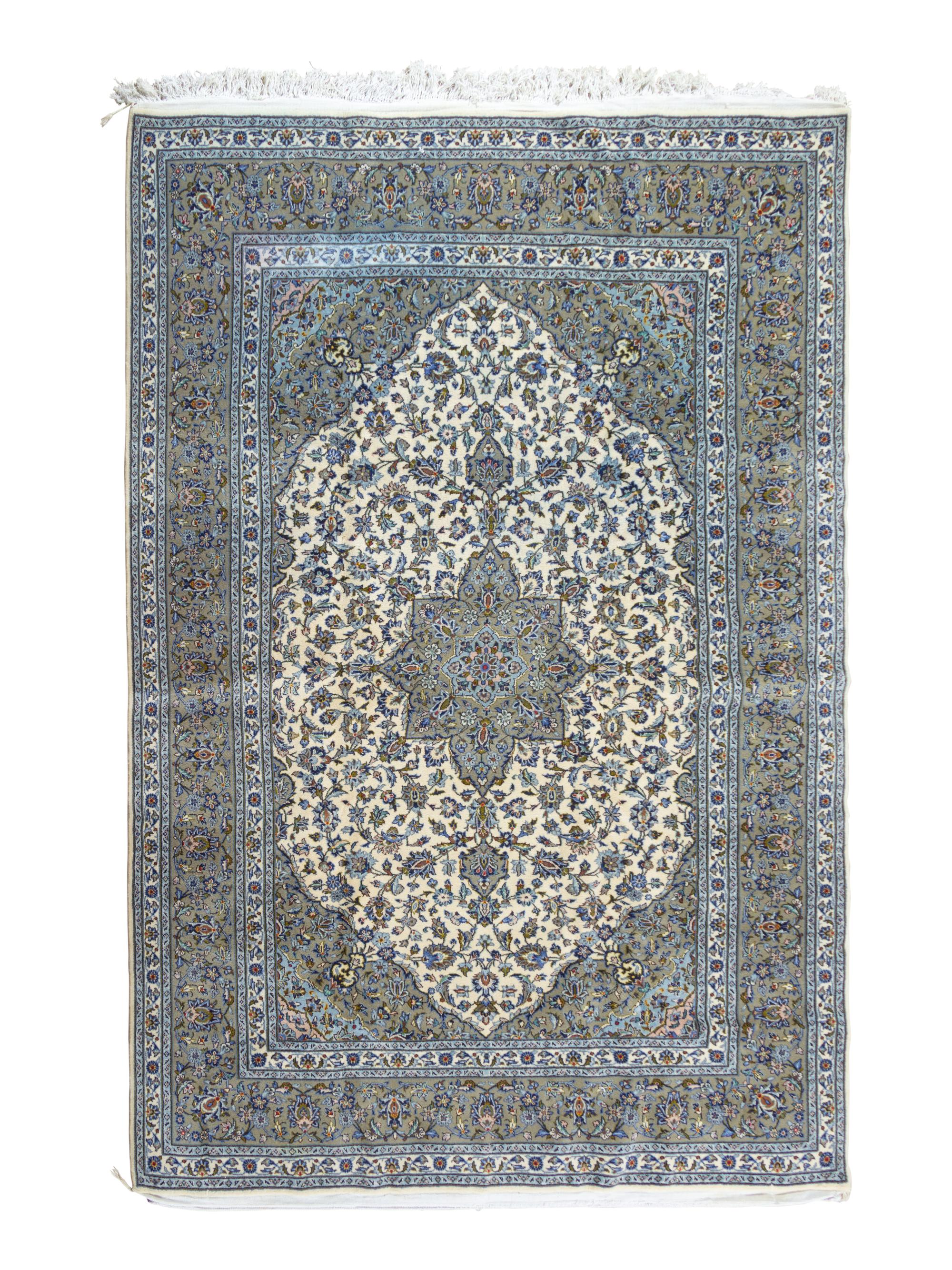 A Kashan Wool Rug