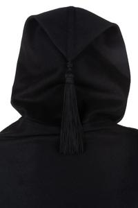 Two Saint Laurent Rive Gauche Pieces: One Velvet Dress and One Cape, 1980s
