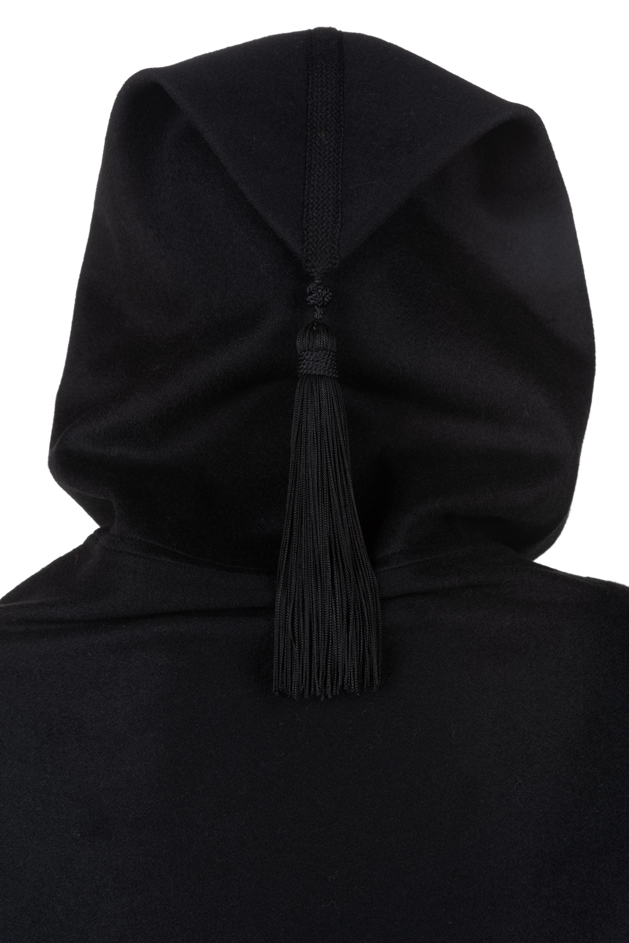 Two Saint Laurent Rive Gauche Pieces: One Velvet Dress and One Cape, 1980s
