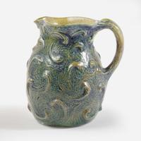 Martin Brothers (English, active 1873-1914) Pitcher with Swirl Decoration, Martin Brothers, UK, 1895