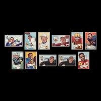 A Collection of 1952 Bowman Large and Small Football Cards Including Multiple Hall of Famers (145)