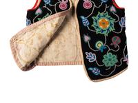 Anishinaabe Beaded Vest, Apron, and Leggings