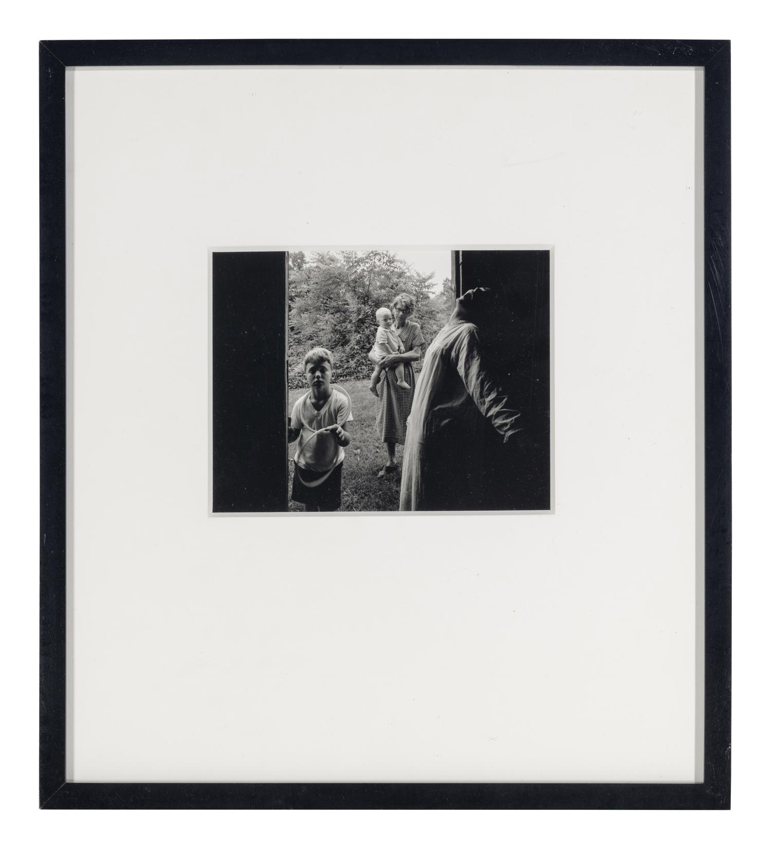Emmet Gowin (born 1941) Richie, Amy, Reva, and Edith, Danville, Virginia, 1969
