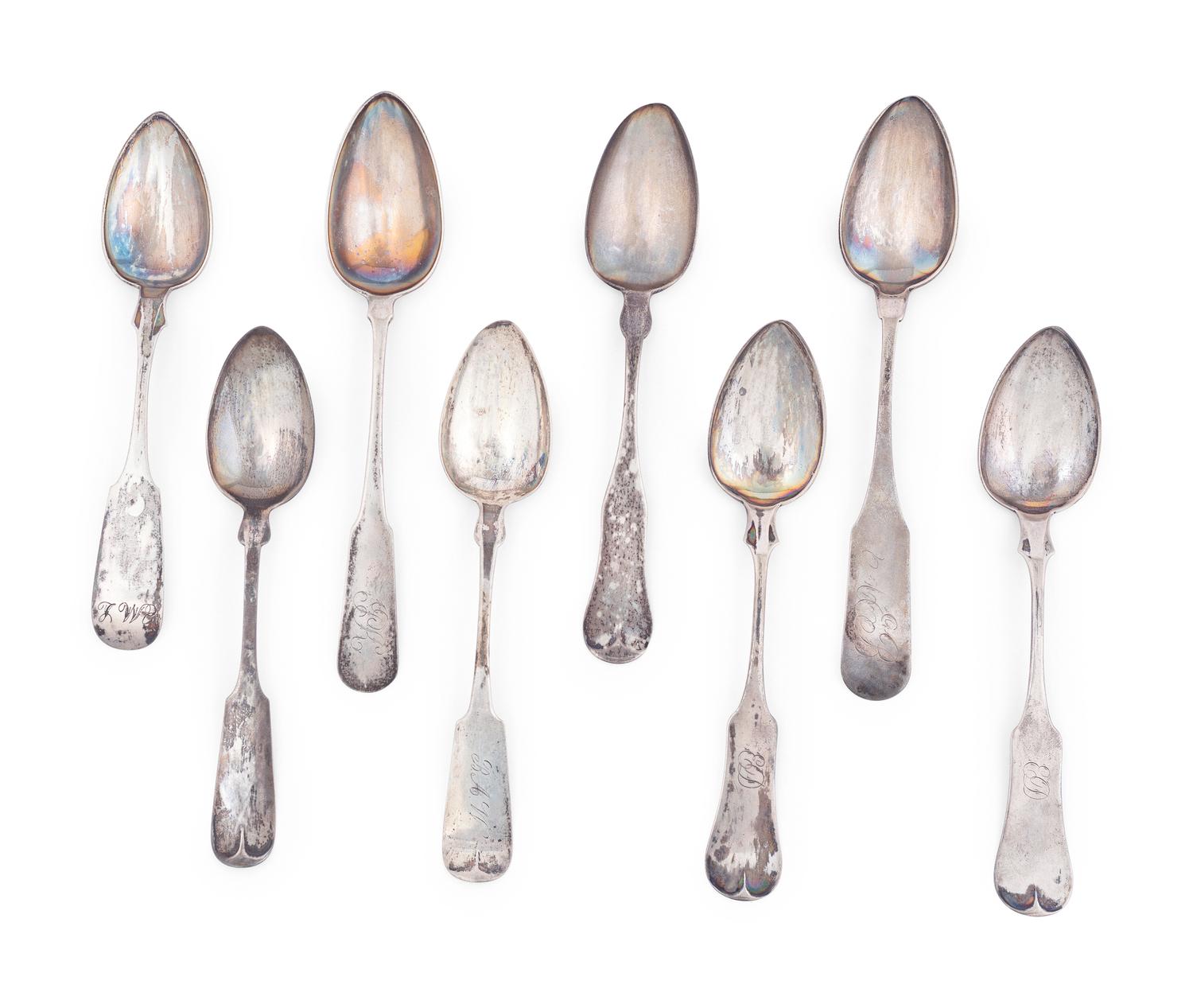 A Group of Silver Spoons