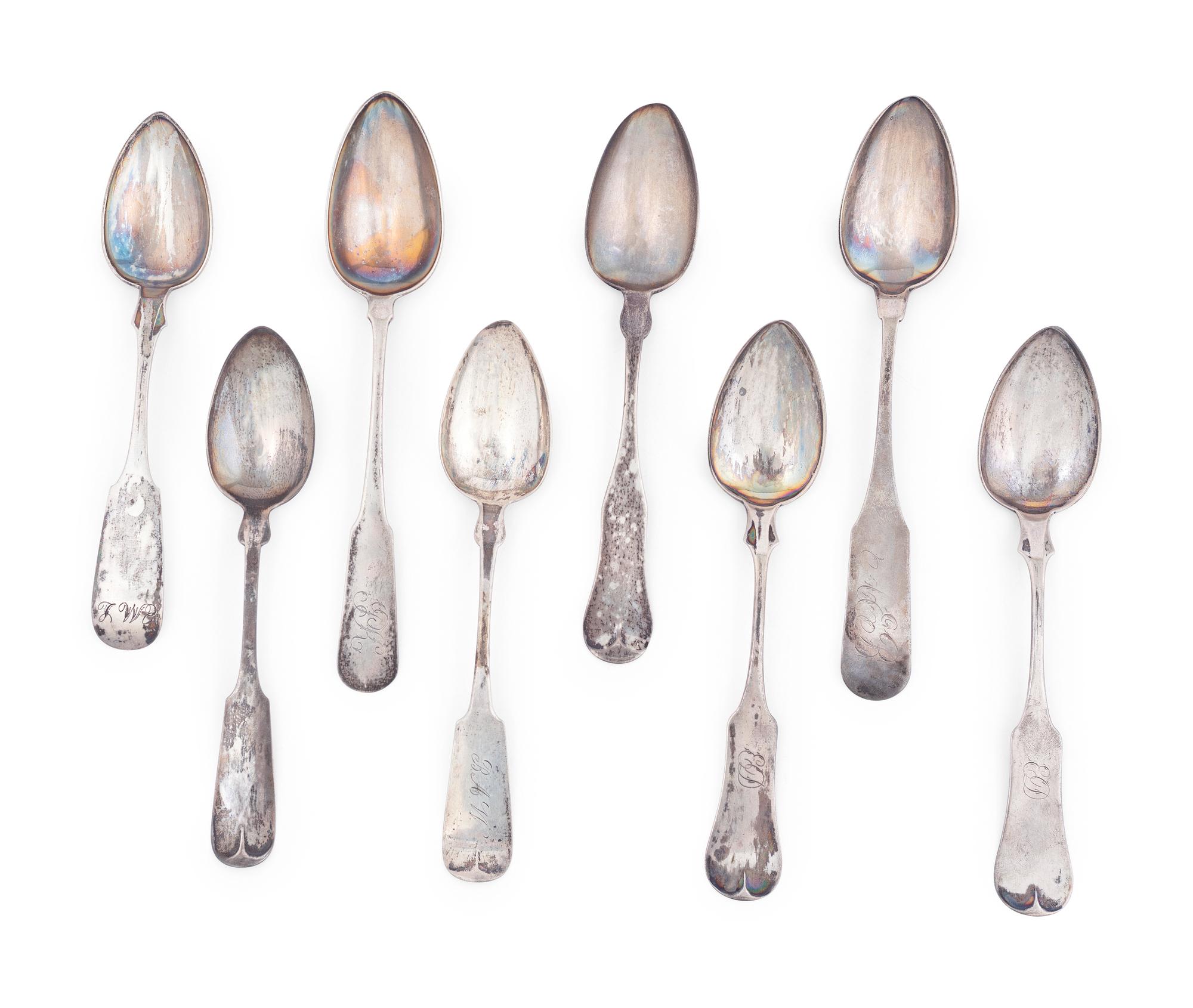 A Group of Silver Spoons