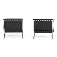 A Pair of Knoll Barcelona Chairs