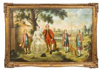 Artist Unknown, (18th Century), Portrait of a Family