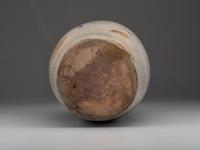 A Six-Gallon Cobalt Decorated Stoneware Churn