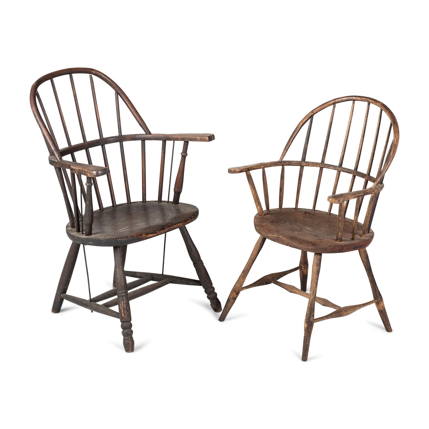 Two Bentwood Windsor Chairs