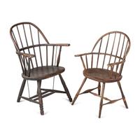 Two Bentwood Windsor Chairs