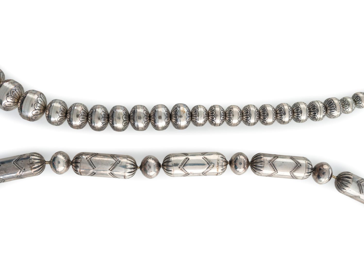 Navajo Silver Necklaces AND Earrings