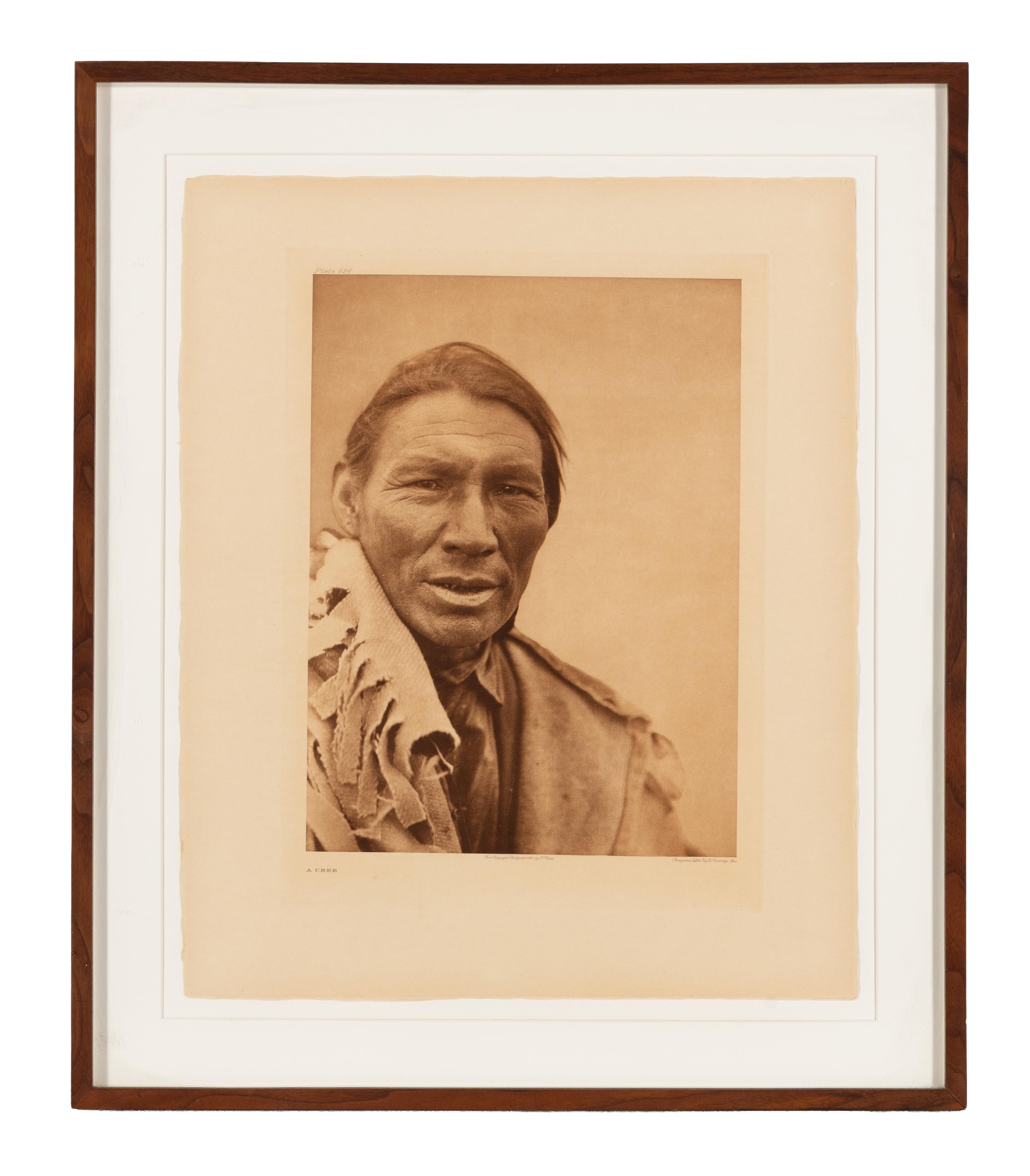 [Native American]. Curtis, Edward S. (1868-1952). A group of 6 large photogravures, comprising: