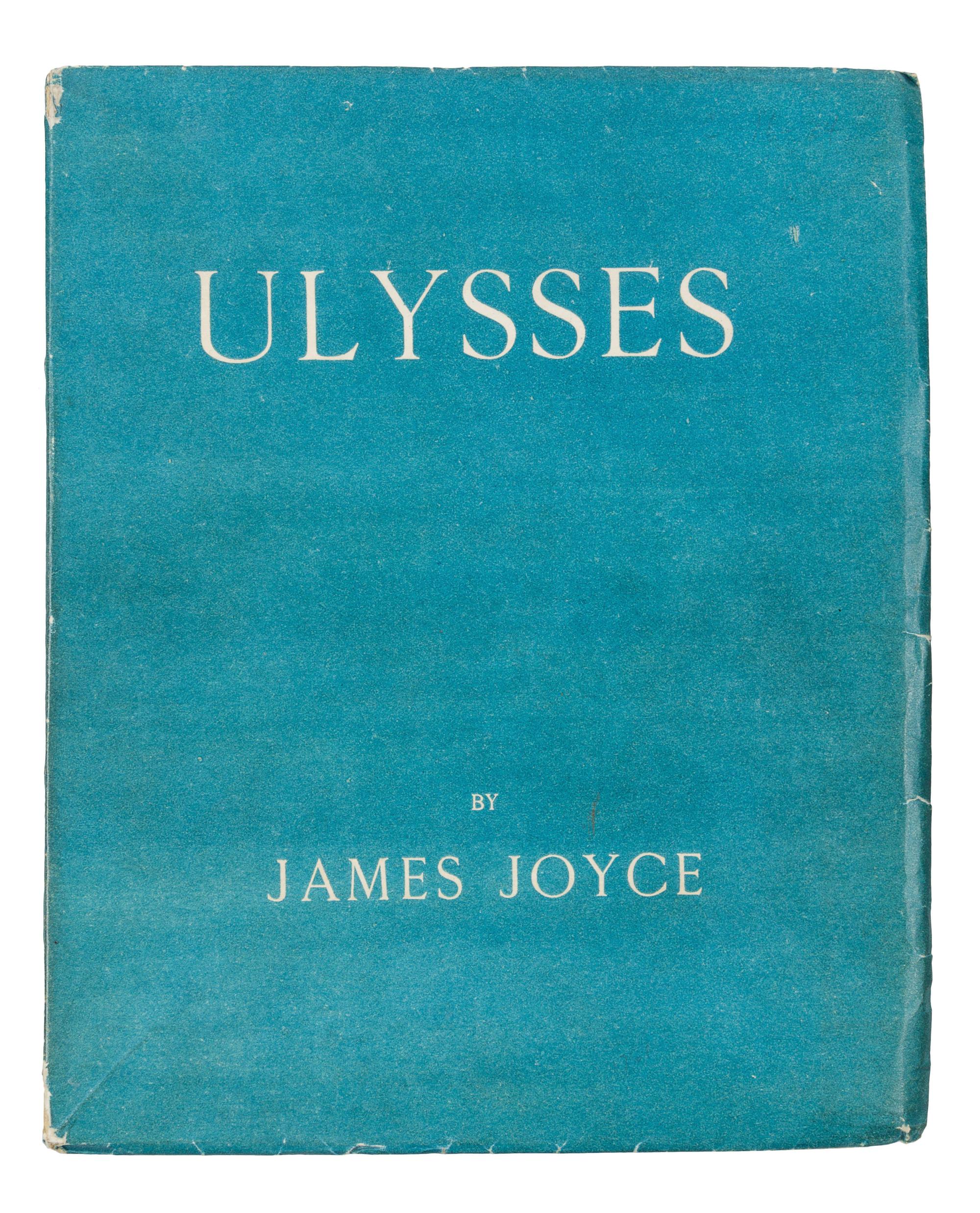 JOYCE, James (1882-1941). Ulysses . Paris: Shakespeare and Company, 1922.