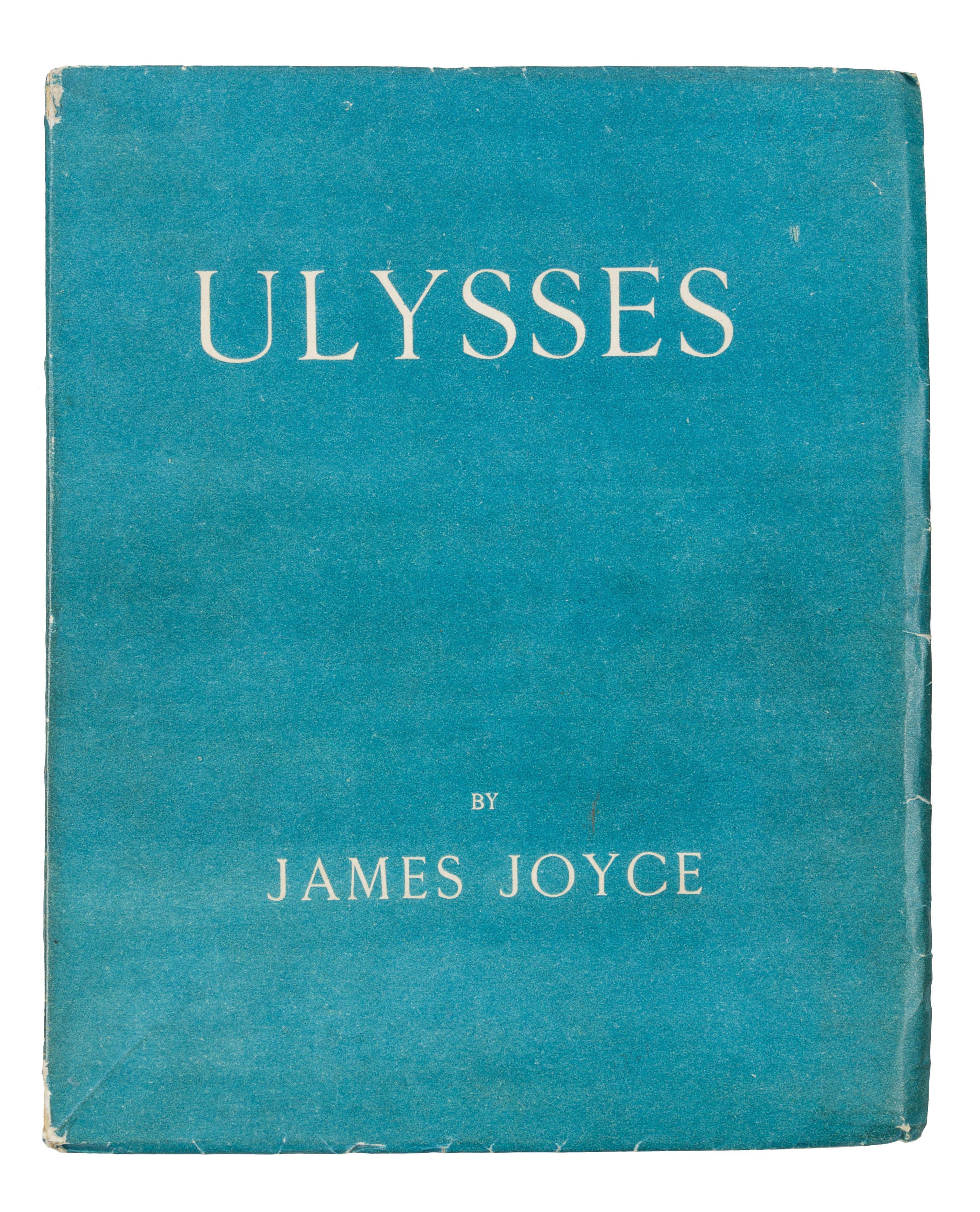 JOYCE, James (1882-1941). Ulysses . Paris: Shakespeare and Company, 1922.