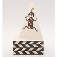 Pottery Pyramid, with Mimbres Elements