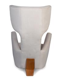 Pair of High Back Arm Chairs