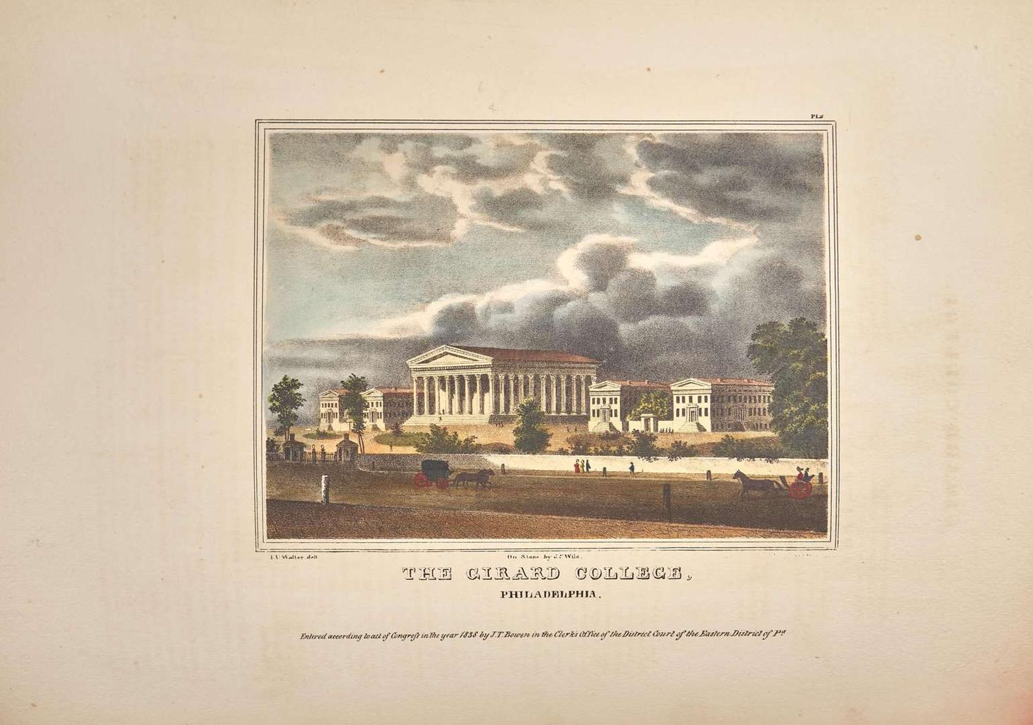 [Philadelphia & Pennsylvania] (Wild, John Caspar: Panorama and Views of Philadelphia and its Vicinity)