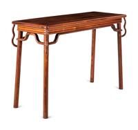 A Chinese Huanghuali Altar Table