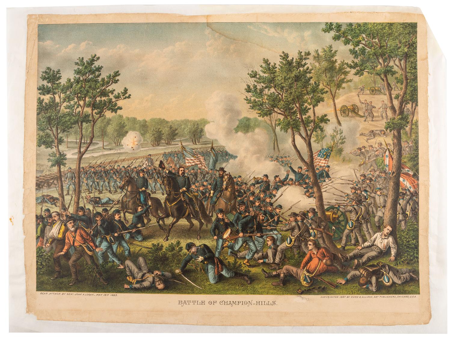 Six Historic and Agricultural Lithographs