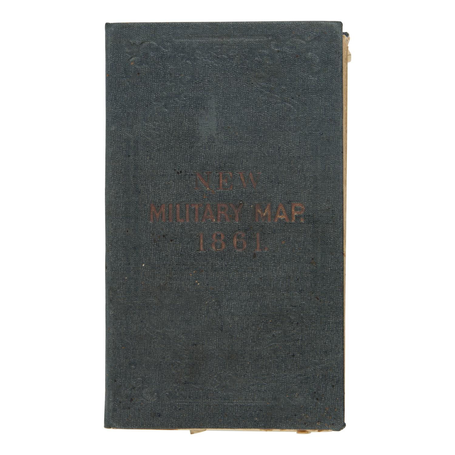 [Civil War]. Military Map of the United States and Territories Showing the Location of Military Posts, Arsenals, Navy Yards, and Points of Entry. Philadelphia: P.S. Duval & Son, 1861.
