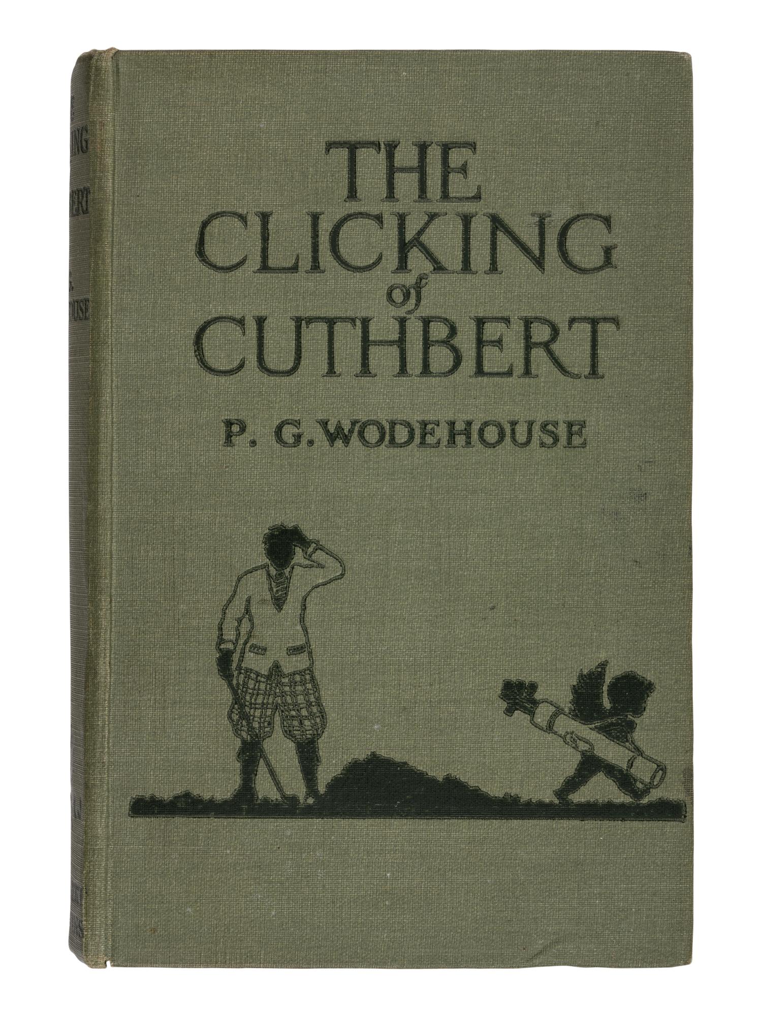 WODEHOUSE, P.G. (1881-1975). The Clicking of Cuthbert . London: Herbert Jenkins Limited, 1922.