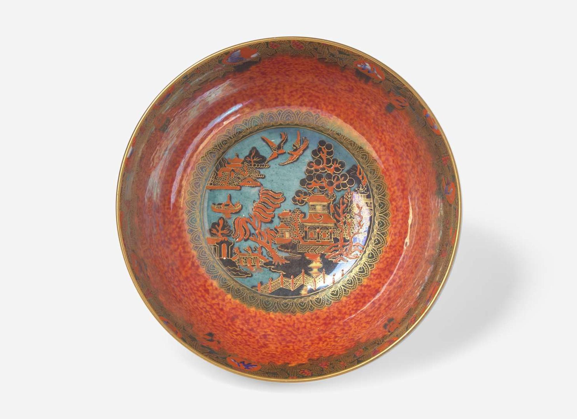 A Wedgwood Fairyland Lustre Fairyland "Willow" Bowl, UK, 1928-9