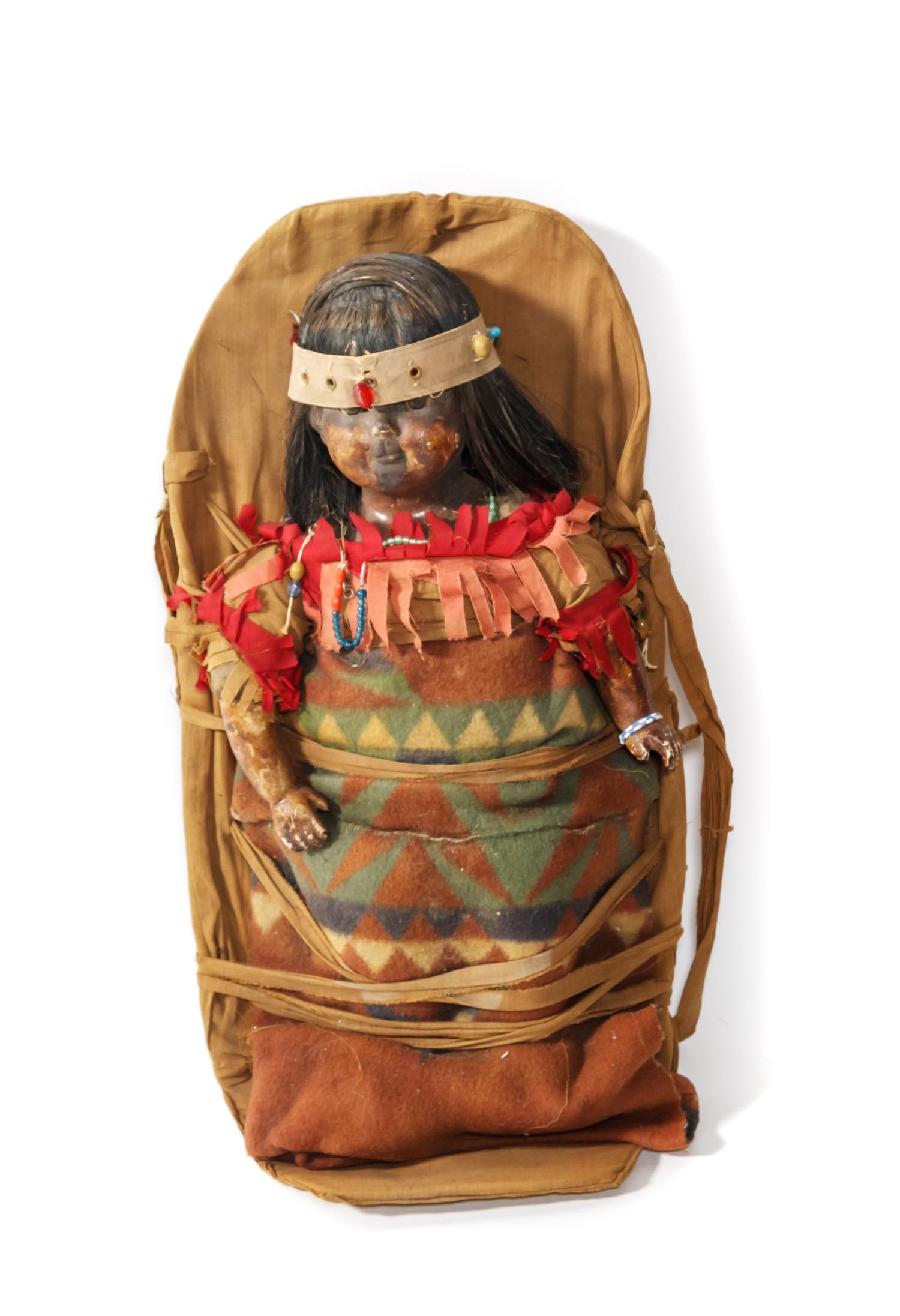 Southwest Papoose Doll Height 22 3/4 inches