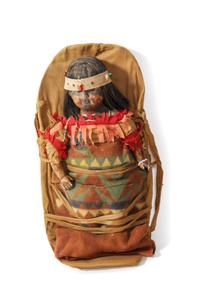 Southwest Papoose Doll Height 22 3/4 inches