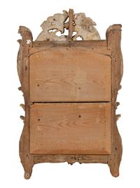 A Régence Carved Giltwood Mirror