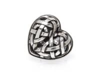 A Sterling Silver Heart Brooch, Kieselstein-Cord, 27.20 dwts.