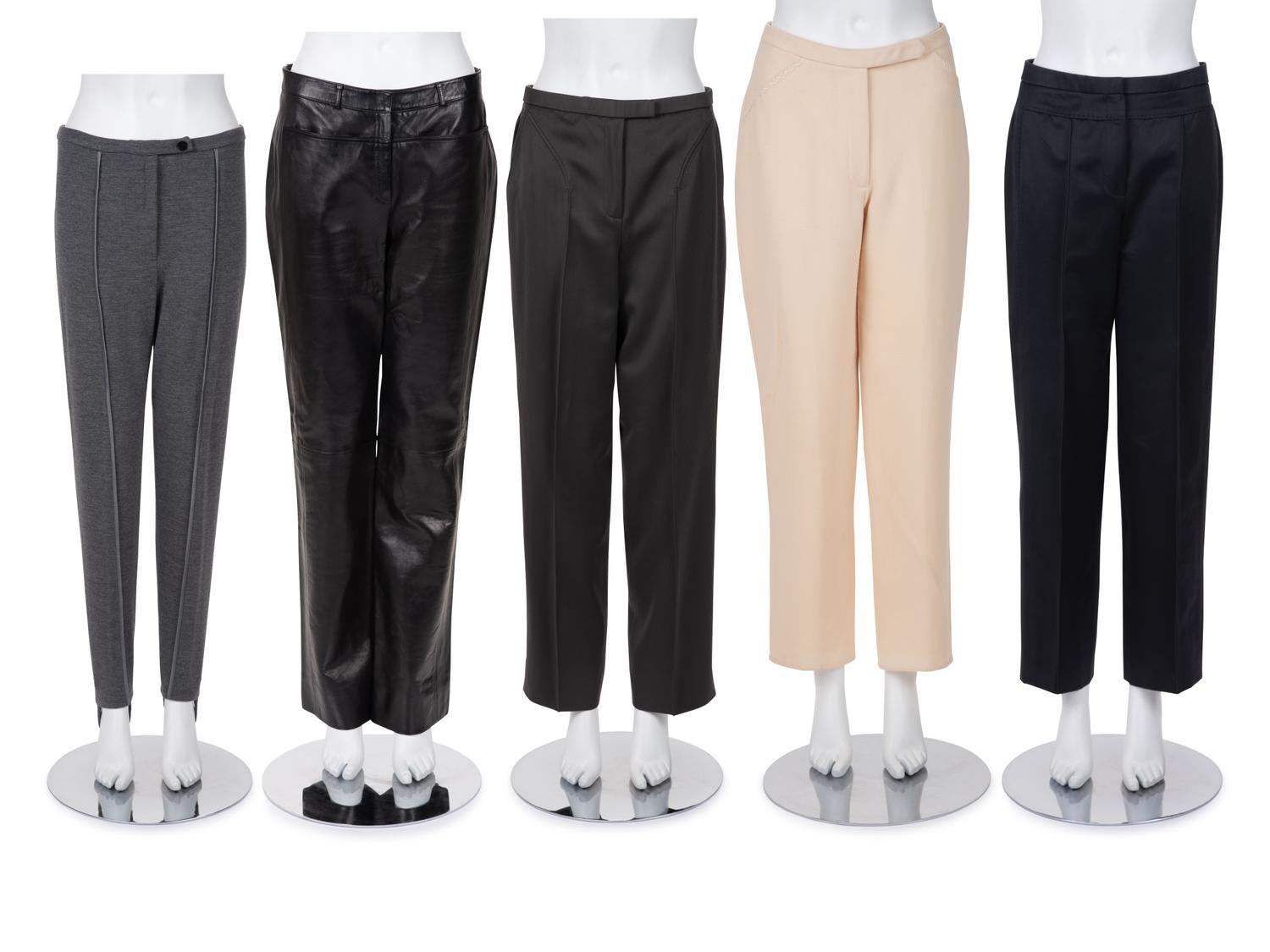Nine Pairs of Ralph Rucci Pants, 2000-10s