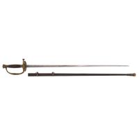Published Schuyler, Hartley & Graham Model 1860 Staff & Field Officers' Sword taken from Confederate Spy Col. W.O. Williams in Franklin, TN and Inscribed to Henry Newcomer