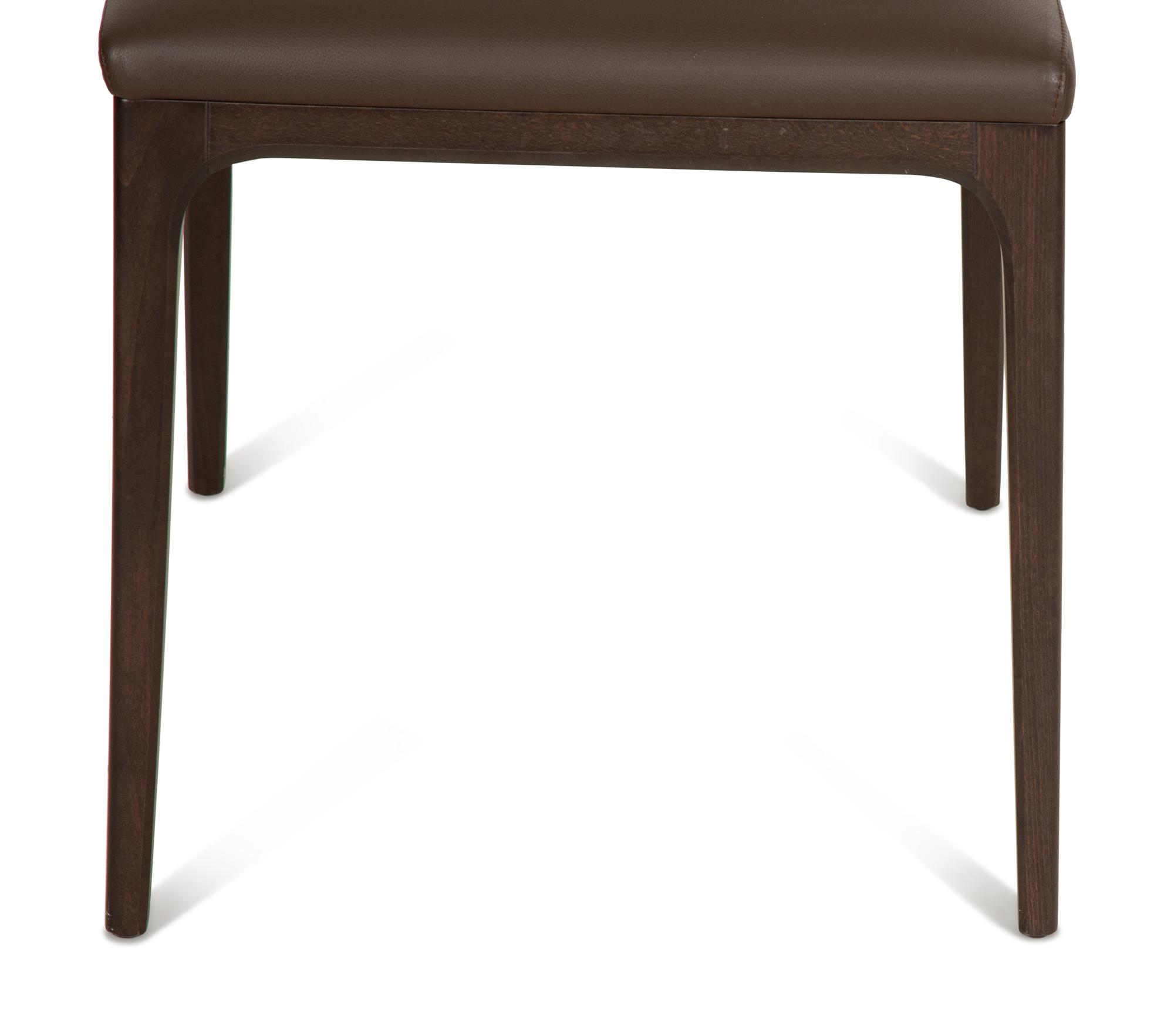 A Set of Four Cattelan Italia Arcadia Leather Dining Chairs