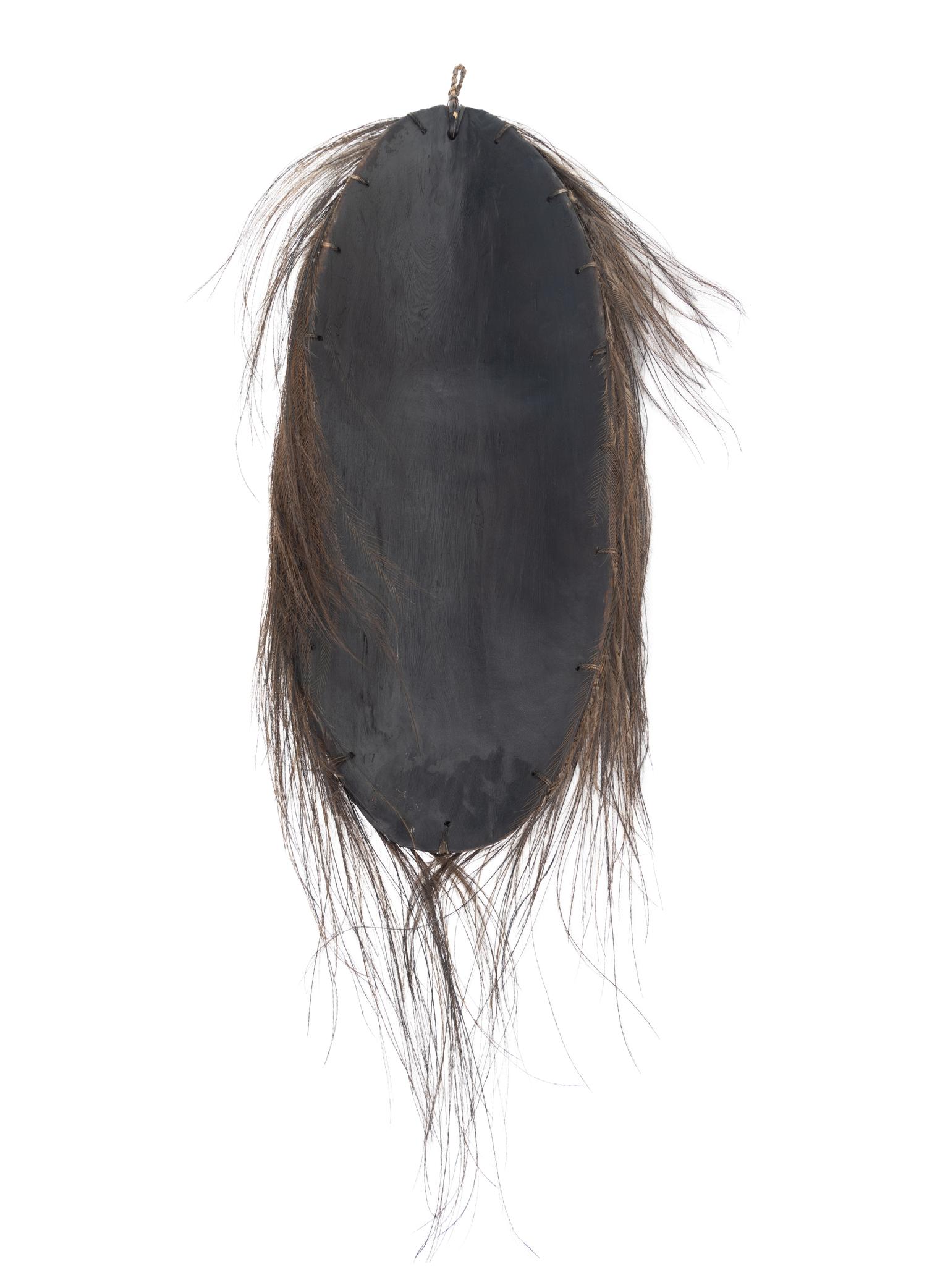 A Papua New Guinea Carved Wood Funeral Mask
