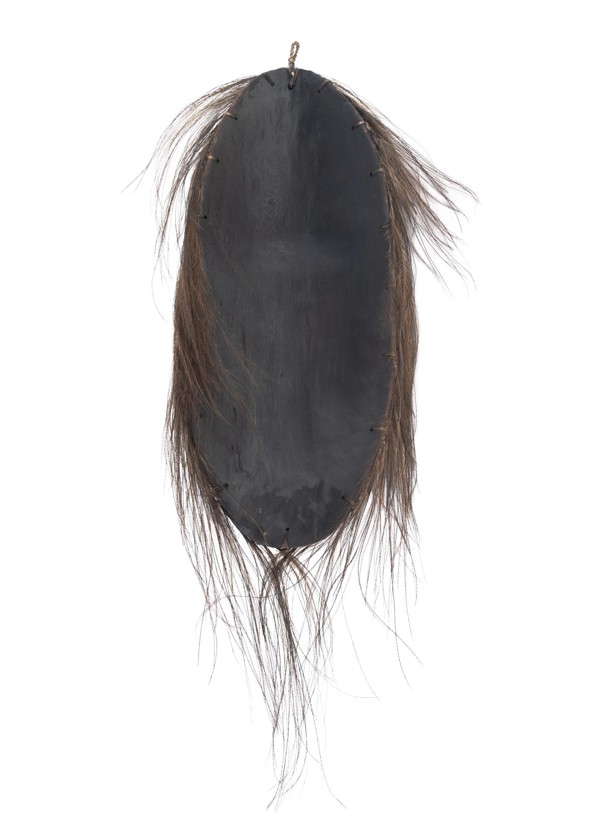 A Papua New Guinea Carved Wood Funeral Mask