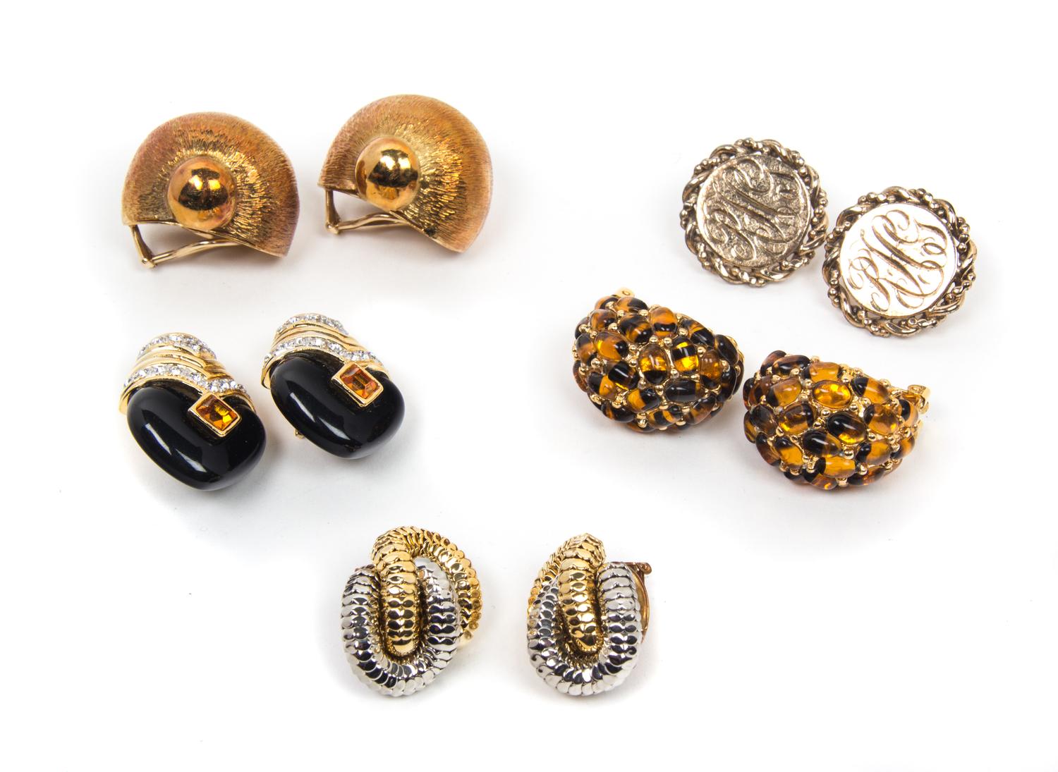 A Group of Earclips,