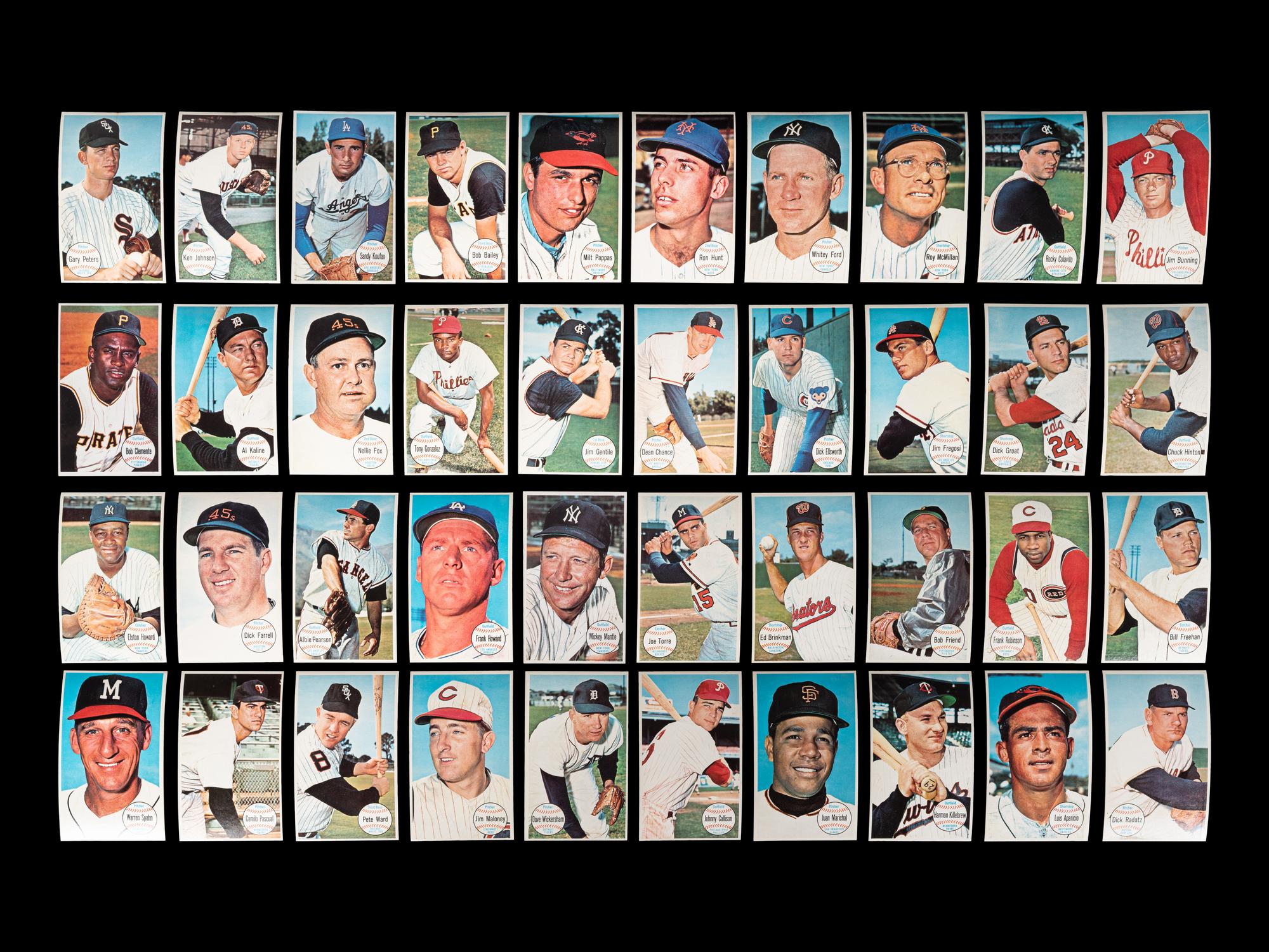 A Complete Set of 1964 Topps Giants Baseball Cards (60/60)