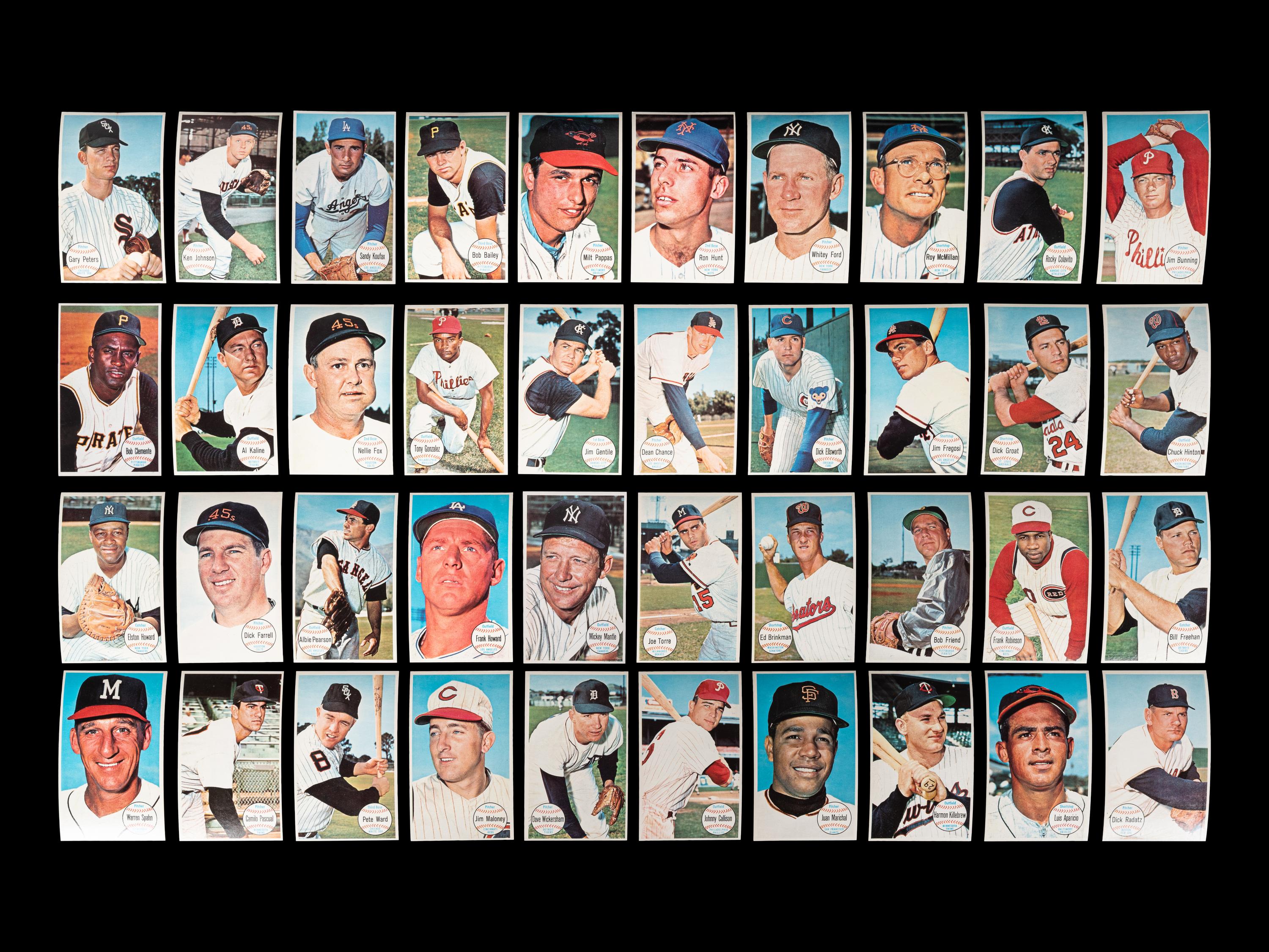 A Complete Set of 1964 Topps Giants Baseball Cards (60/60)