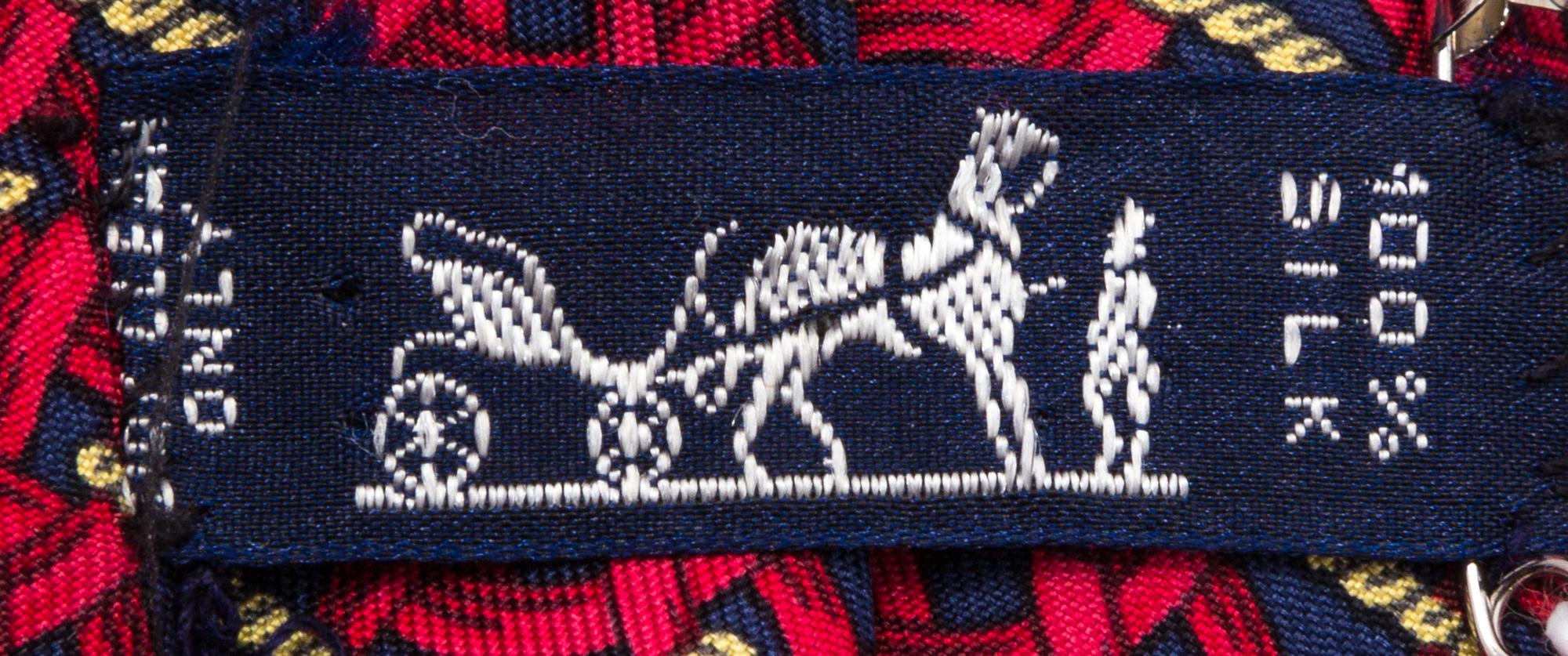 A Pair of Hermès Ties,