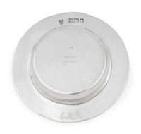 A Set of Fourteen English Silver Place-Setting Ash Trays