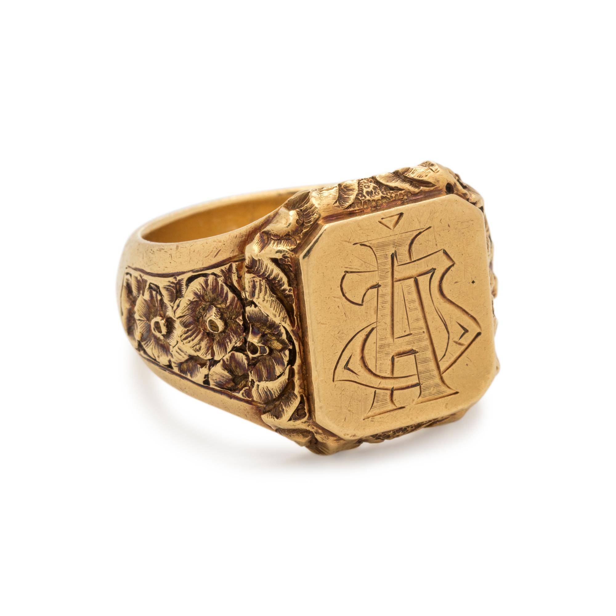 YELLOW GOLD RING