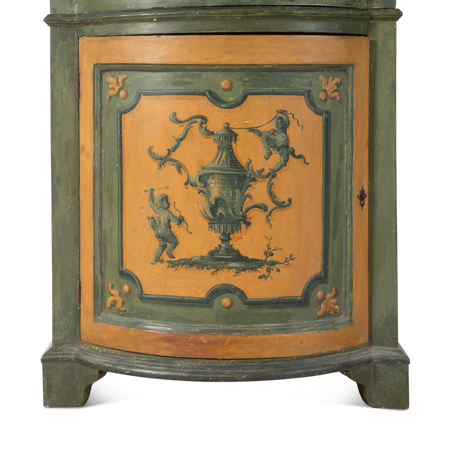 A Pair of Italian Painted Cabinets