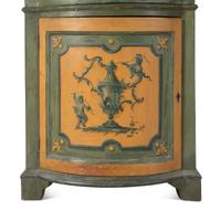 A Pair of Italian Painted Cabinets