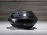 Blackware Pottery Jar 1923-1925